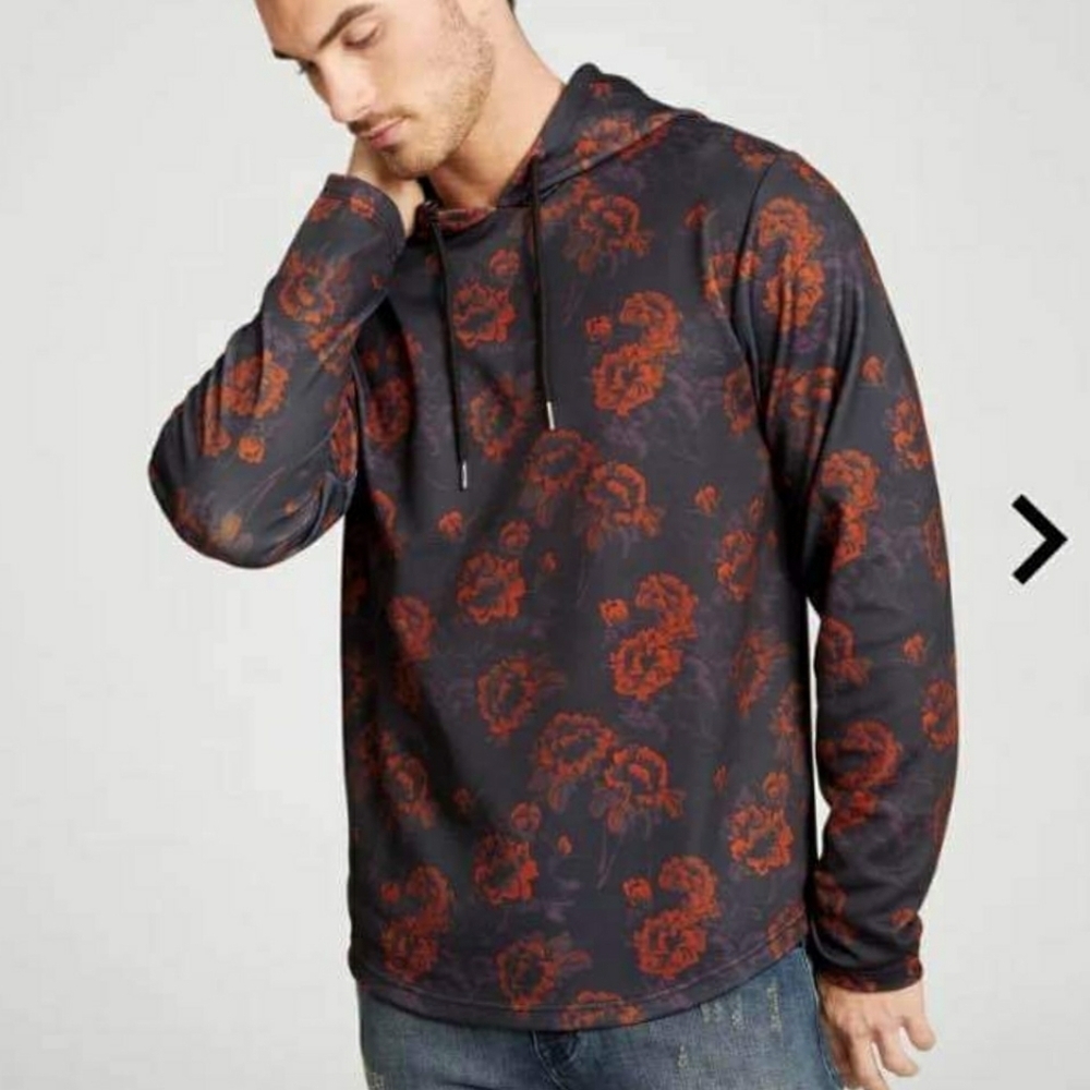 New G by GUESS Cannon Long-Sleeve Hoodie SZ XL